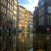 Reflections in the Canal