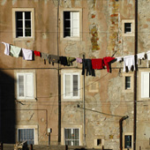Clothesline in Dubrovnik
